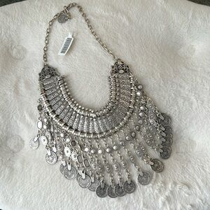 Beautiful silver necklace